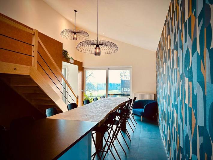 Location de vacances pour 2 personnes, avec vue ainsi que jardin et terrasse à Ohey - 4