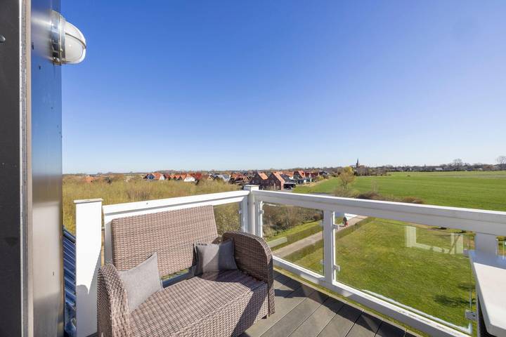 Ferienwohnung für 2 Personen, mit Balkon und Sauna sowie Ausblick