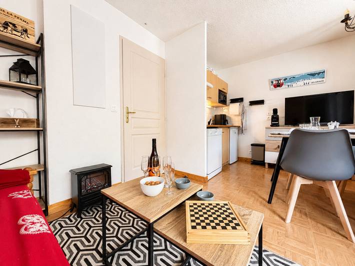 Gîte pour 4 personnes, avec Balcon et Piscine à Flumet - 4