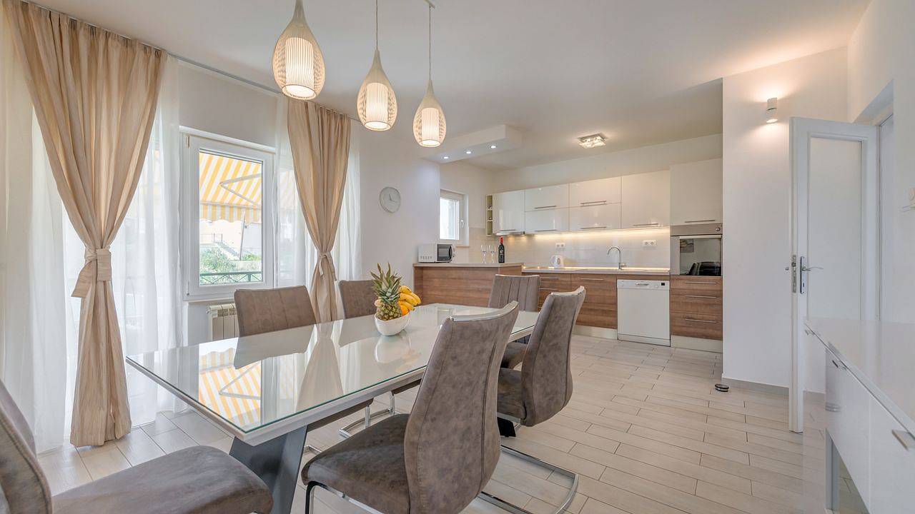 Ganze Ferienwohnung, Ferienwohnung für 6 Personen (90 m²) in Slatine in Slatine, Ciovo