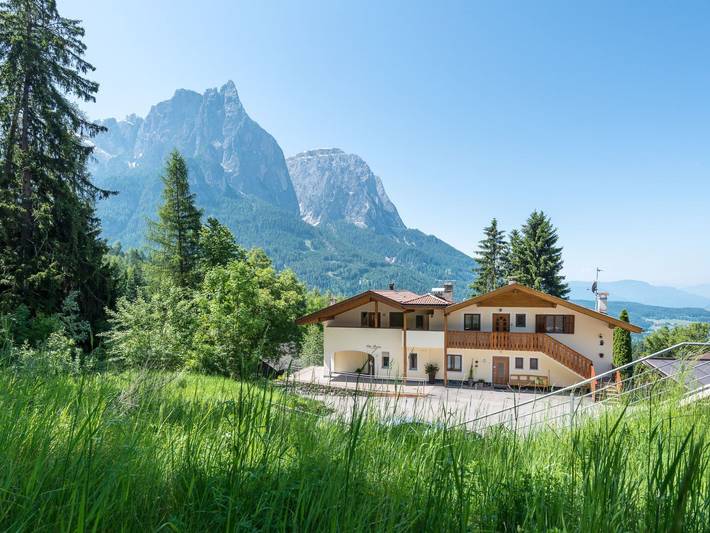 Ferienwohnung für 5 Personen, mit Garten in Seis am Schlern