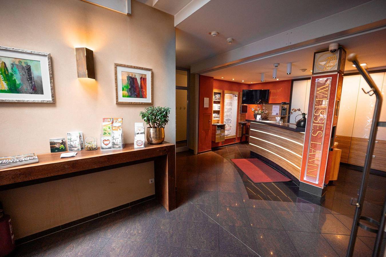 Hotel Weisses Lamm - Economy Einzelzimmer in Veitshöchheim, Fränkisches Weinland