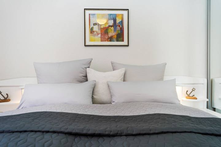 Ferienwohnung für 2 Personen, mit Balkon in Husum Hafen - 4