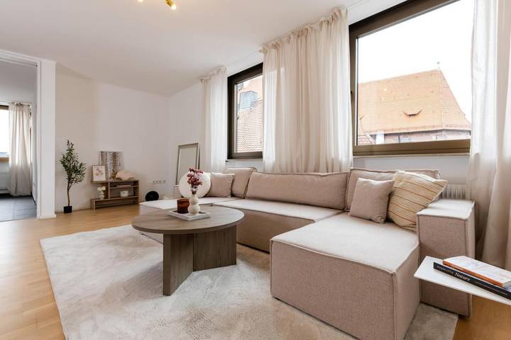 Ferienwohnung für 10 Personen, mit Ausblick in Nuremberg Christmas Market
