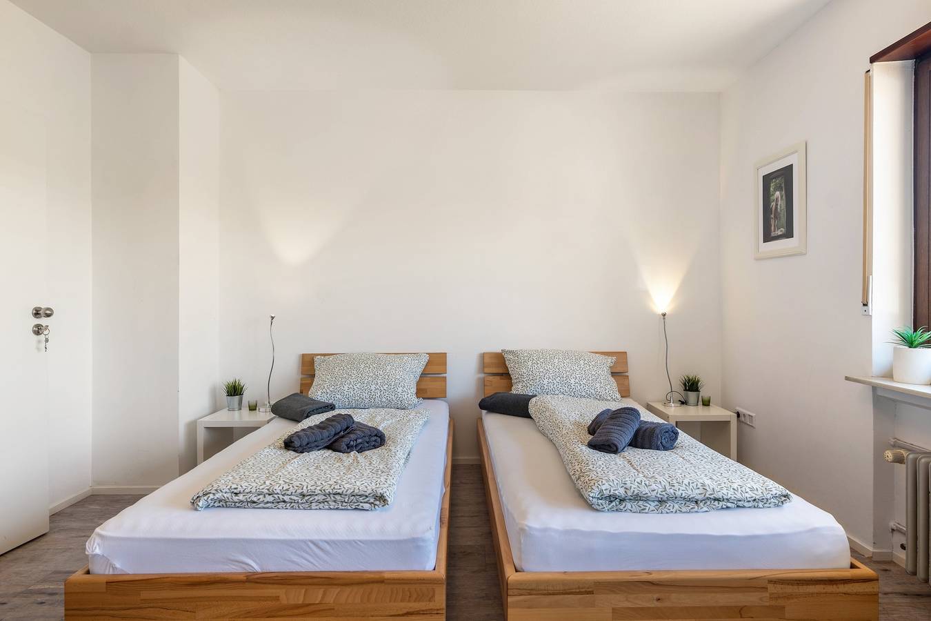 Zimmer 'Doppelzimmer 1' mit gemeinsamer Terrasse, gemeinsamem Garten und Wi-Fi in Dielheim, Kraichgau