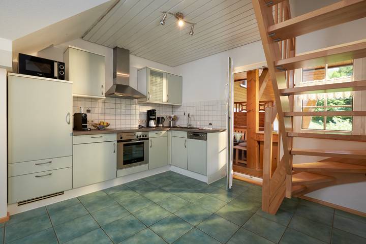 Ferienwohnung für 5 Personen, mit Balkon und Garten sowie Sauna und Ausblick in Fröhnd - 2