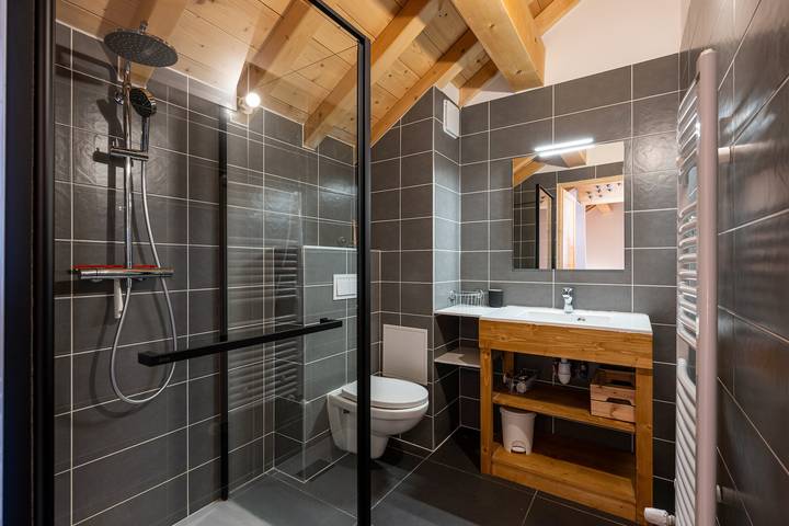Ferienhaus für 9 Personen mit Balkon in La Toussuire, Fontcouverte-la-Toussuire