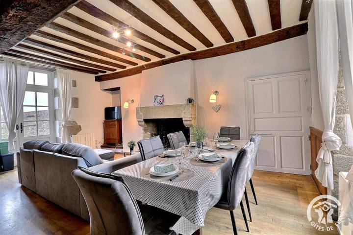 Gîte pour 6 personnes, avec vue et jardin à Mellé (Brittany) - 3