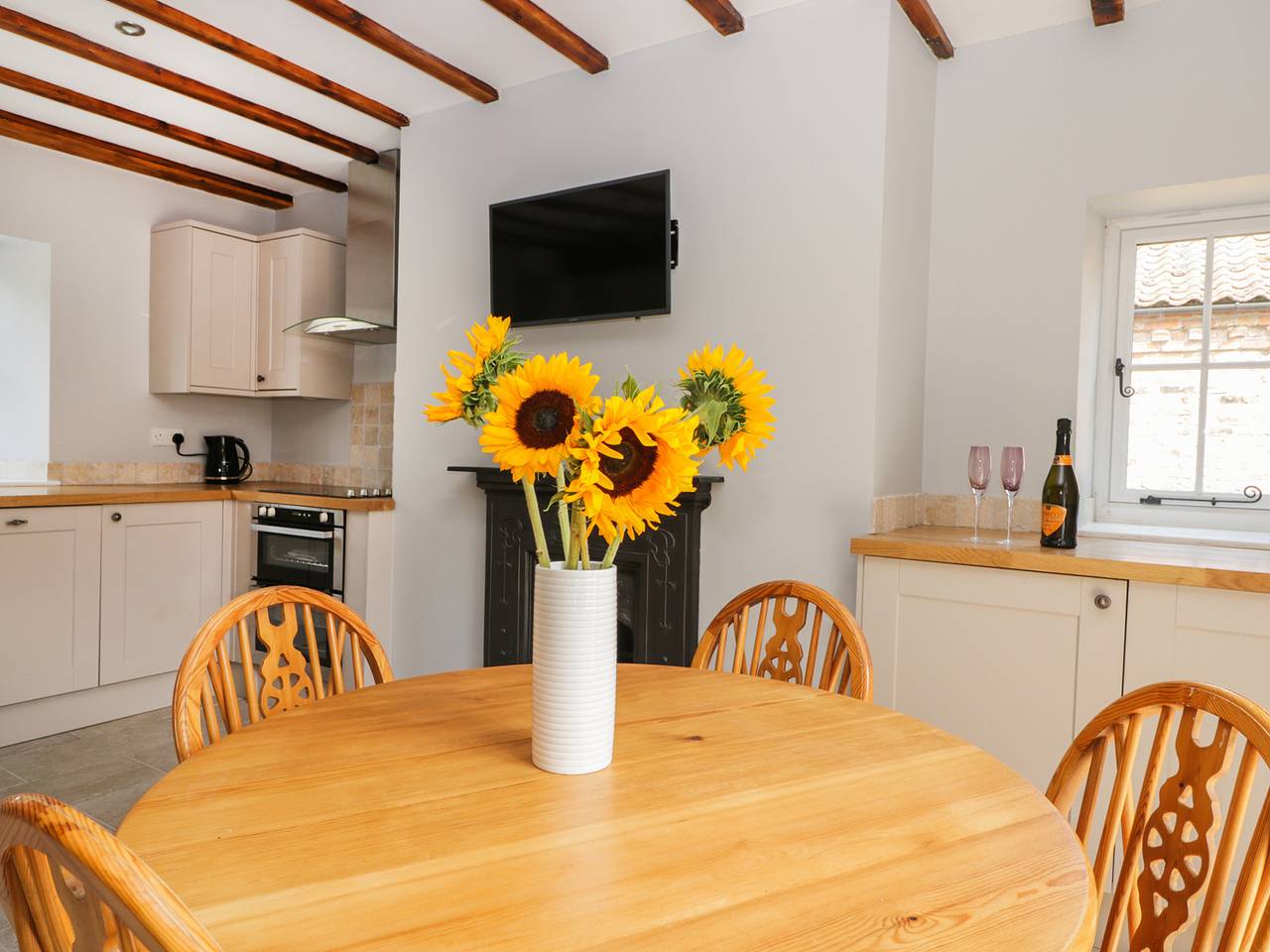 Corner View in North Dalton, East Riding of Yorkshire