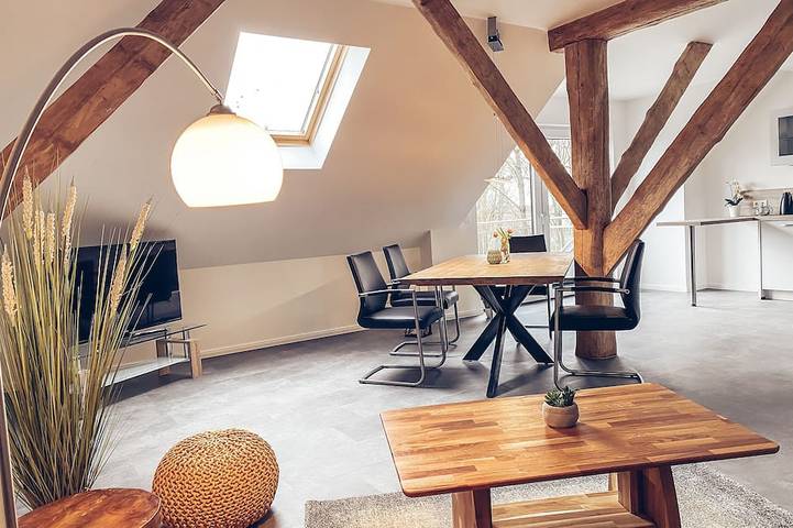 Ferienwohnung für 2 Personen, mit Balkon und Garten in Unterweser - 4