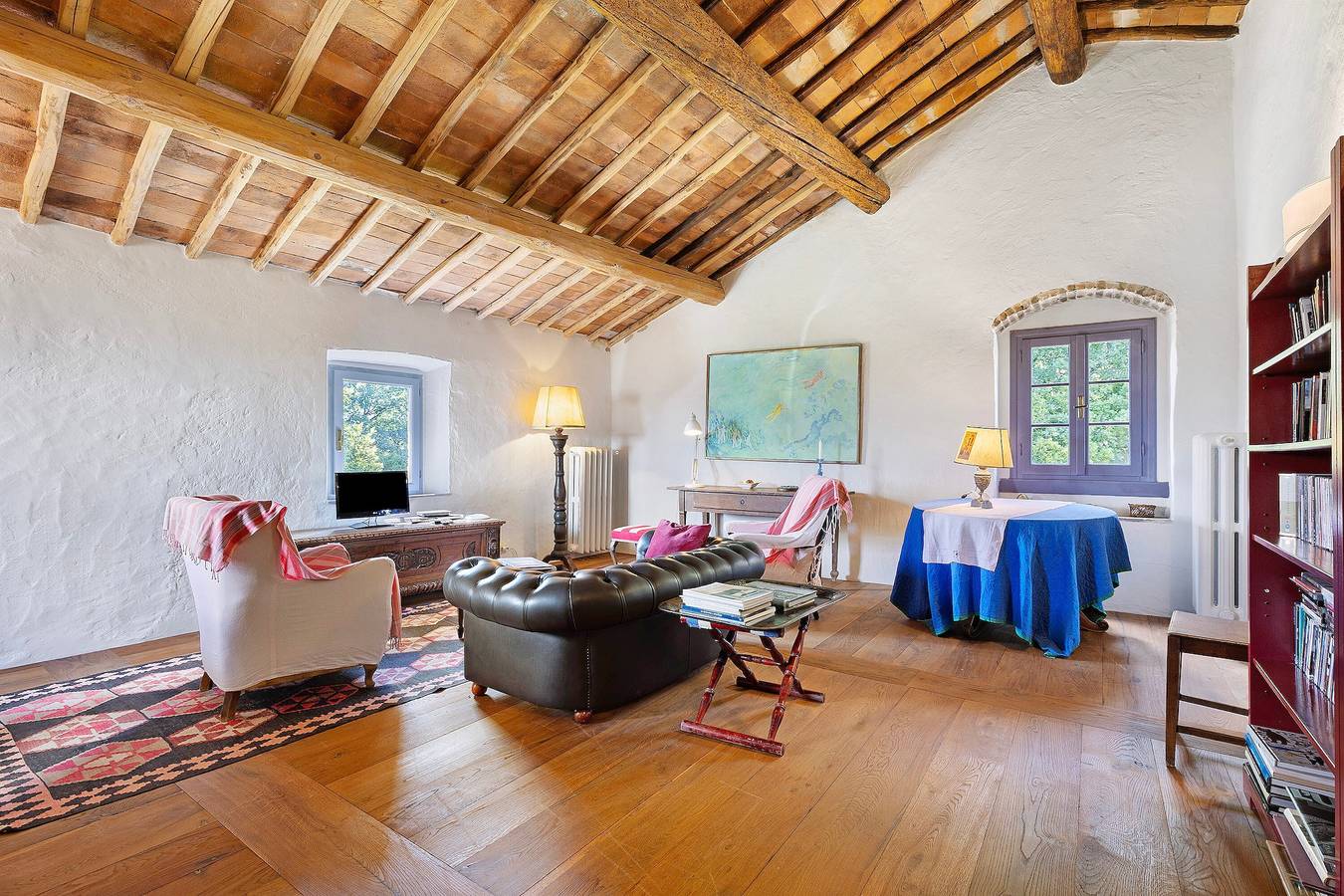 Ferienhaus 'Antico Casale Del Pozzo' mit privater Terrasse, Wlan und Klimaanlage in Barberino di Mugello, Florenz Provinz