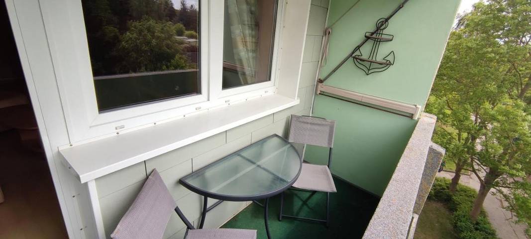 Ferienwohnung für 5 Personen, mit Balkon und Ausblick in Gelbensande - 2