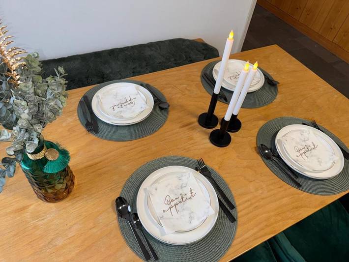 Appartement de vacances pour 4 personnes, avec sauna ainsi que vue et jardin