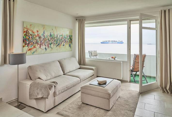 Ferienwohnung für 4 Personen, mit Balkon und Terrasse sowie Pool und Sauna in Cuxhaven (Stadt)