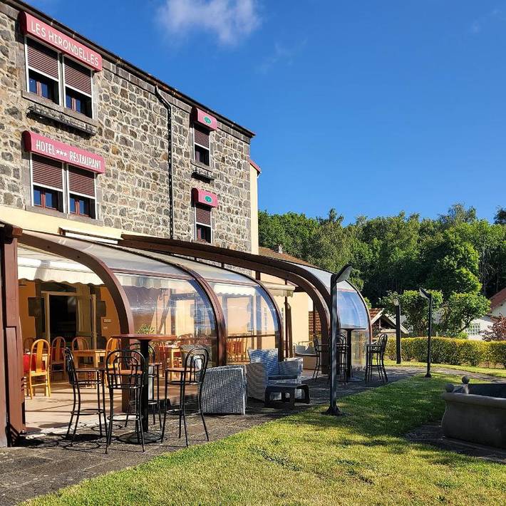 Hôtel pour 3 personnes, avec jardin et terrasse