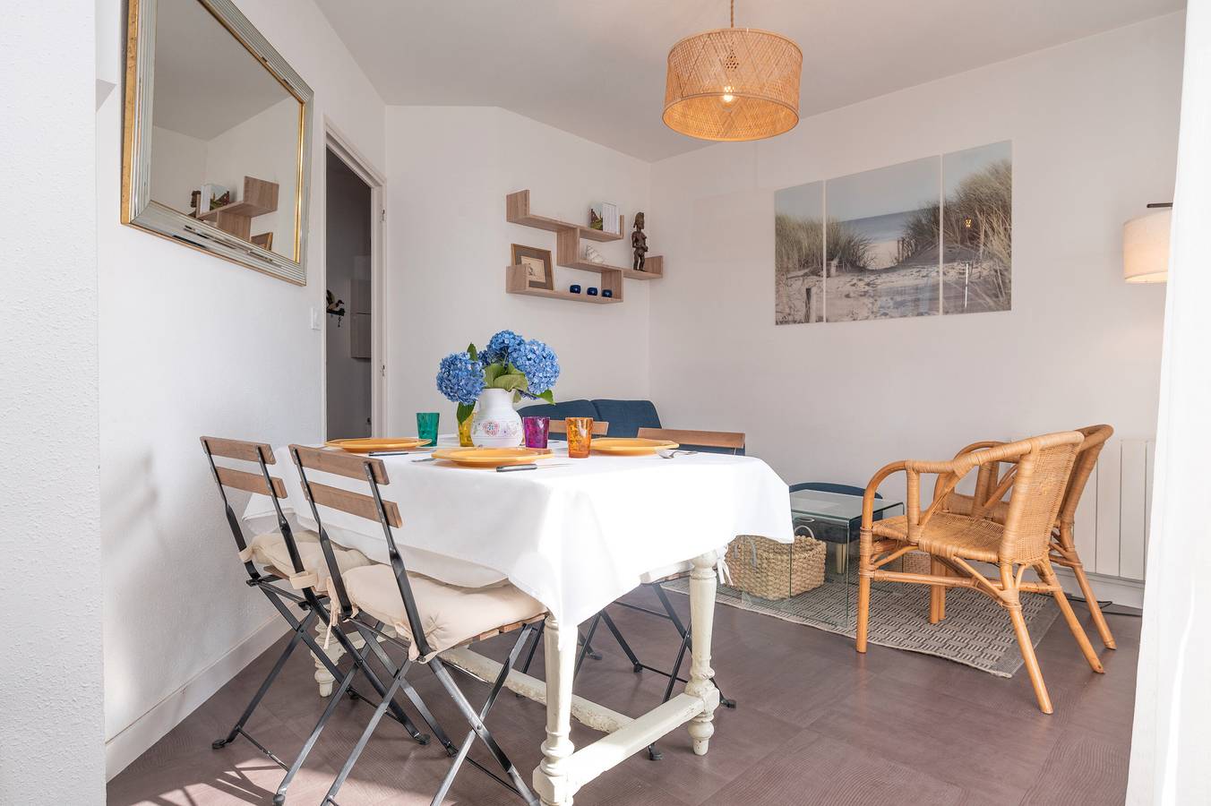 Ganze Wohnung, Ferienwohnung 'Le Petit Galion - Proche Du Port' mit Meerblick, Balkon und Wi-Fi in La Trinité-sur-Mer, Côte des Mégalithes