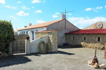 Gîte pour 3 personnes, avec jardin, animaux acceptés en Vendée