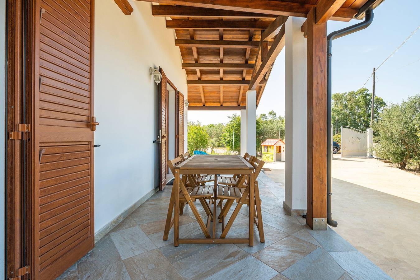 Villa 'Casa Atzori' mit privater Terrasse, privatem Garten und Klimaanlage in Is Peis, Carbonia-Iglesias Provinz