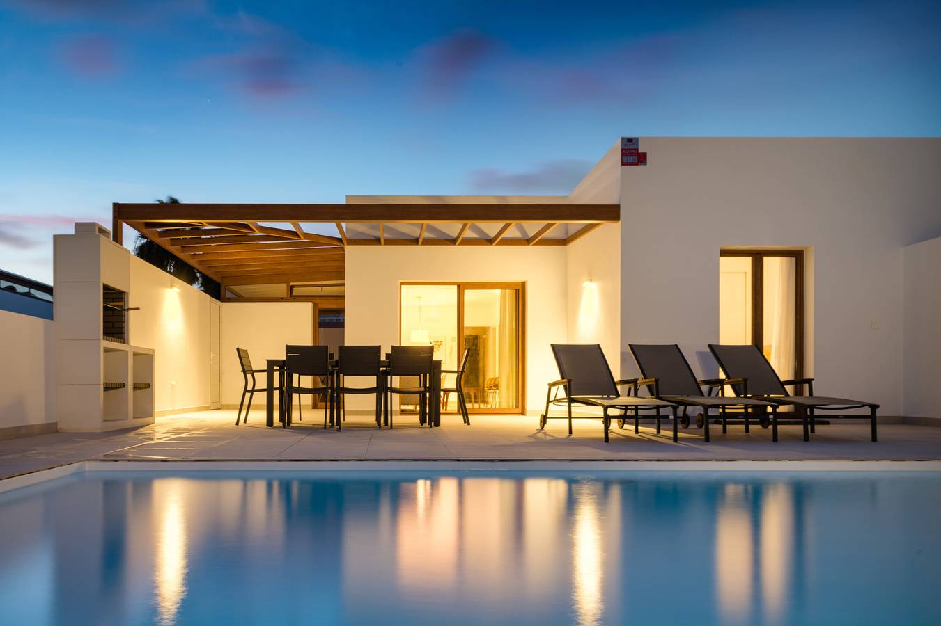 Villa for 10 personer med terrasse in Playa Blanca, Yaiza