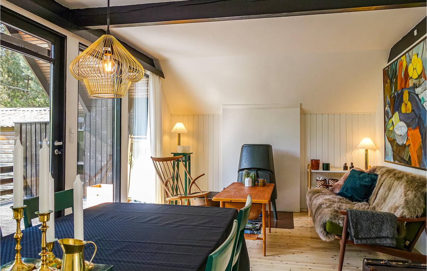 Ferienhaus für 5 Personen mit Terrasse in Østre Sømarken, Pedersker