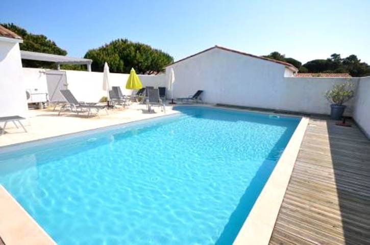 Maison de vacances pour 4 personnes, avec piscine et terrasse sur l' Île de Ré