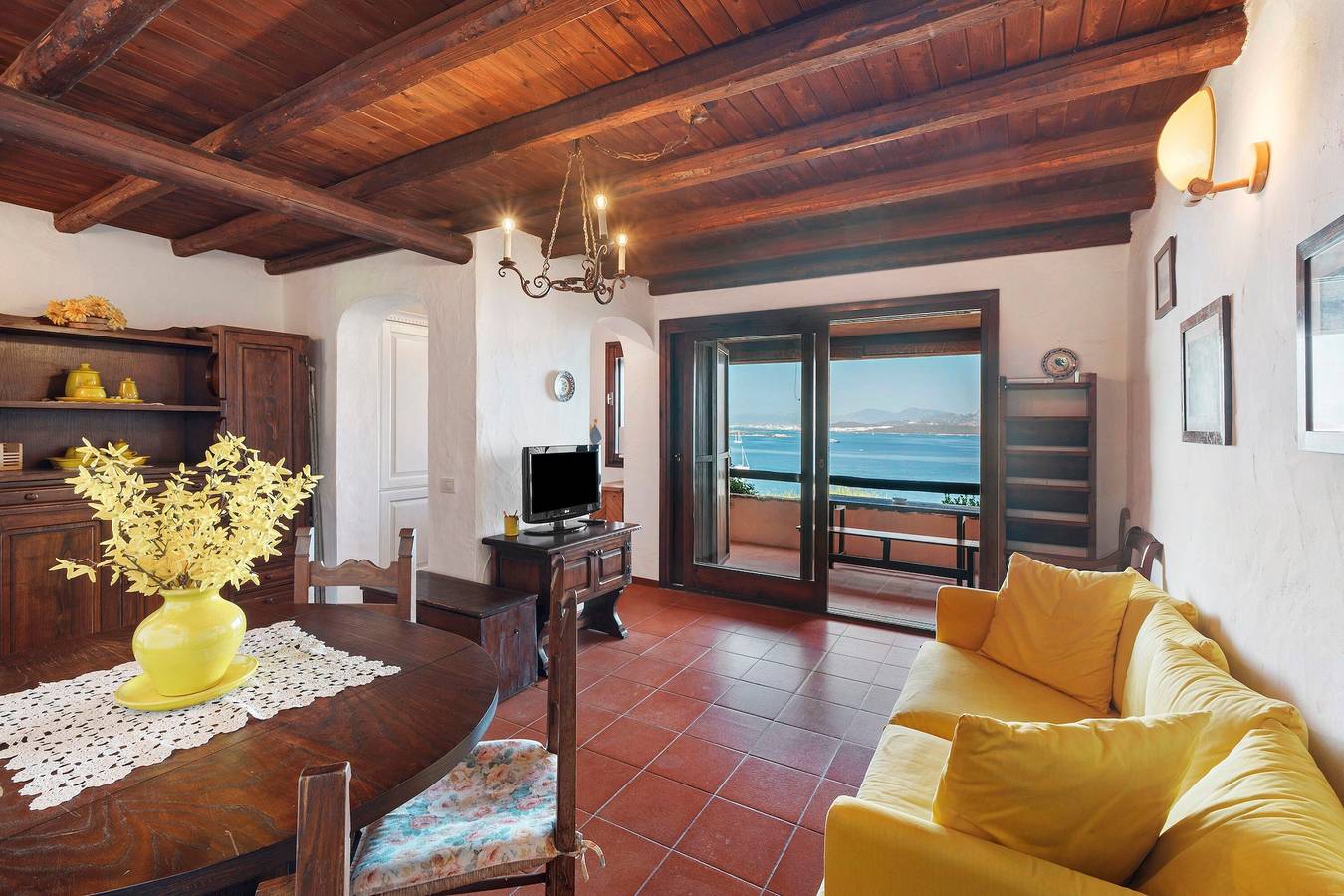 Cały apartament, Apartament wakacyjny dla 6 osób z balkon in Li Cuncheddi, Olbia