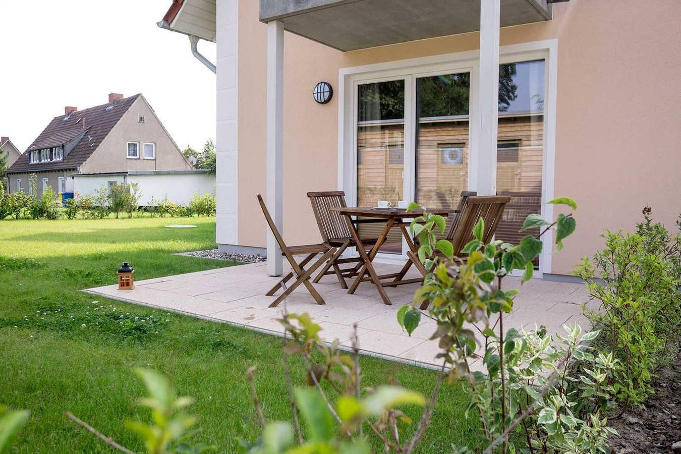 Geheel appartement, Helle 2-Zimmer-Wohnung im Erdgeschoss mit Terrasse, ideal für Familien und Hund in Rerik, Amt Neubukow-Salzhaff