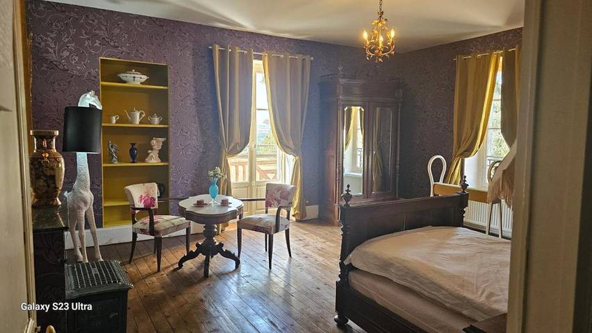 Maison d’hôte pour 2 personnes, avec Balcon ainsi que Jardin et Vue