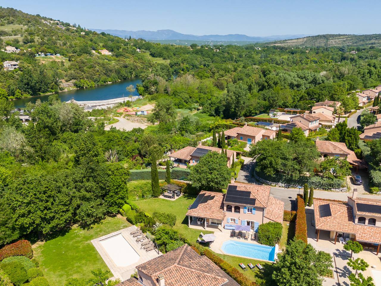 Villa Jaulet in Vallon-Pont-d'Arc, Ardèche