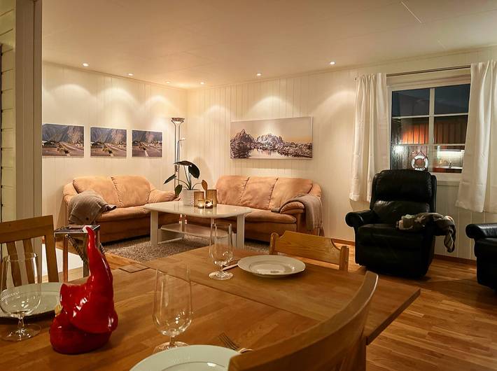 Ferienhaus für 8 Personen, mit Terrasse auf den Lofoten - 2
