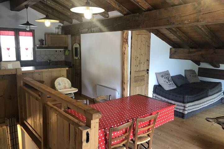 Chalet pour 5 personnes, avec balcon et jardin, animaux acceptés à Sainte-Foy-Tarentaise