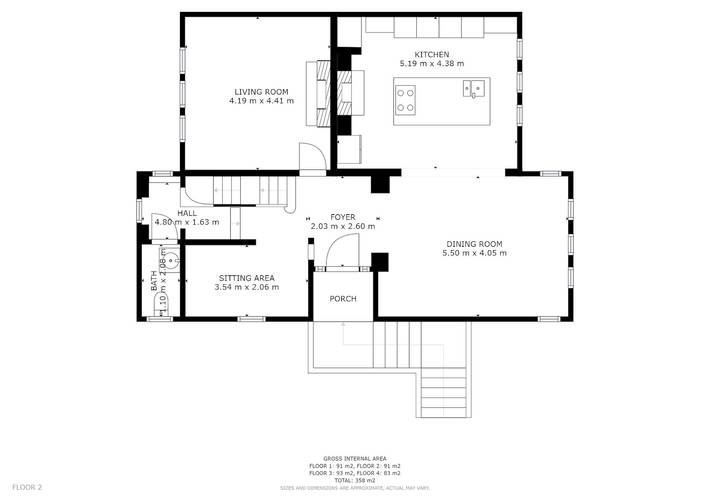 Location de vacances pour 20 personnes, avec terrasse ainsi que jacuzzi et jardin, animaux acceptés à Portsmouth - 4