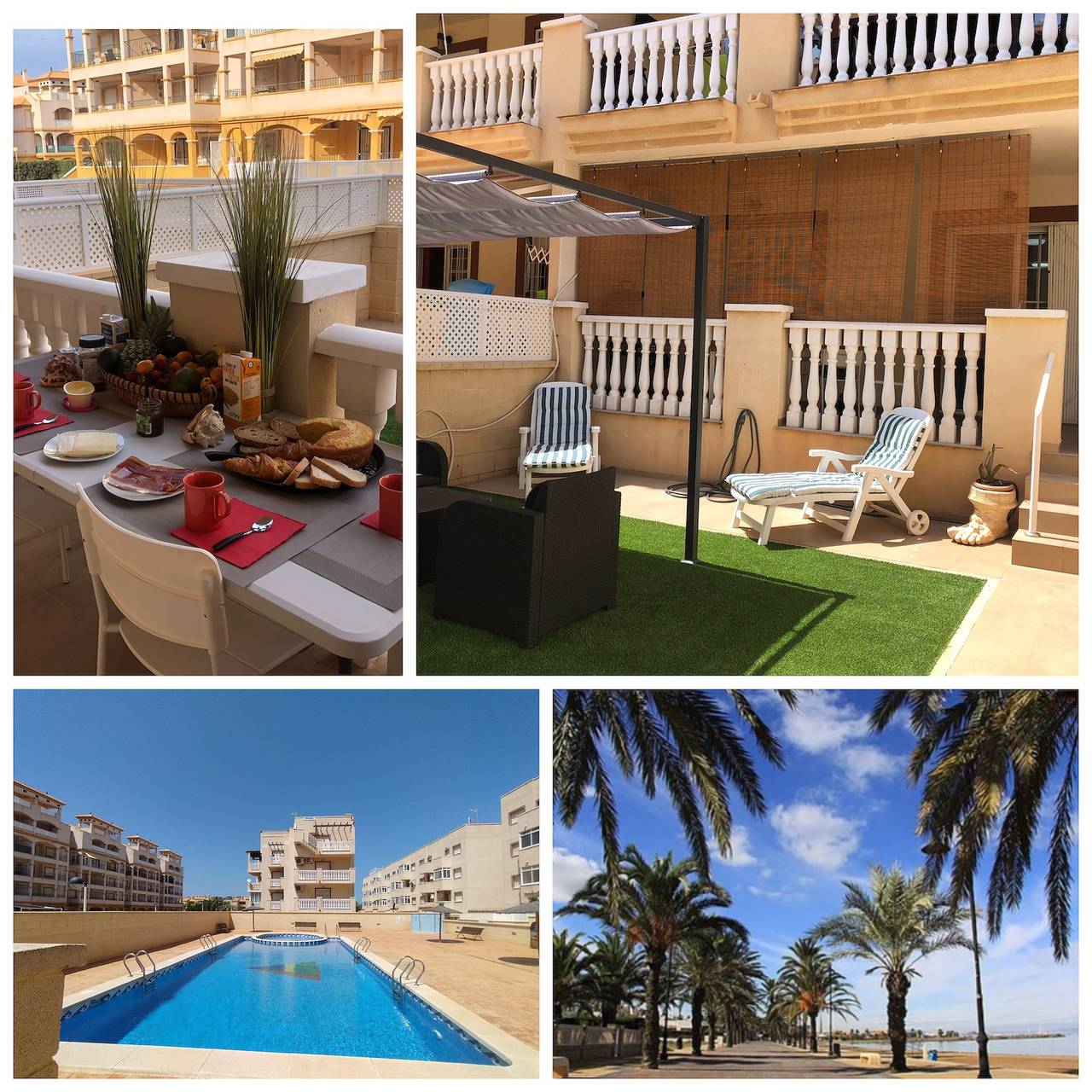 Apartamento entero, Magnífico Apartamento Mar de Cristal - Pl Baja Urb privada - ócio y piscinas in Mar Menor, Costa Cálida