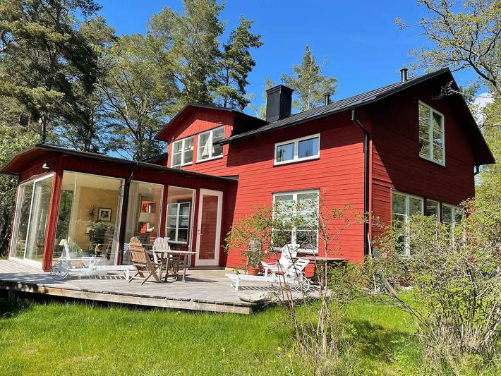 Hus för 9 Personer med trädgård in Stockholms skärgård