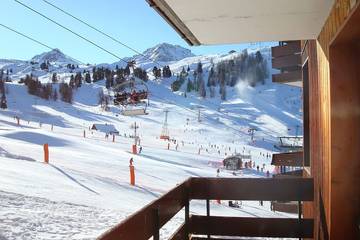 Gîte pour 5 personnes, avec balcon dans Plagne Bellecote
