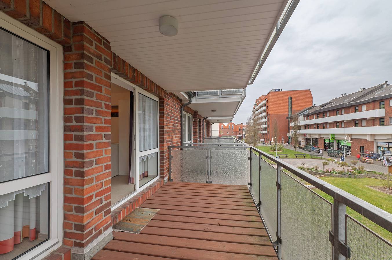 Ganze Wohnung, Ferienwohnung 'Haus Deichblick 2' mit Balkon und Wi-Fi in Schillig Strand, Wangerland