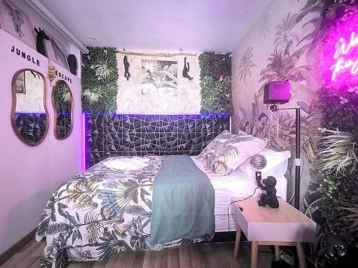 Appartement de vacances pour 2 personnes, avec Jacuzzi ainsi que Terrasse et Jardin
