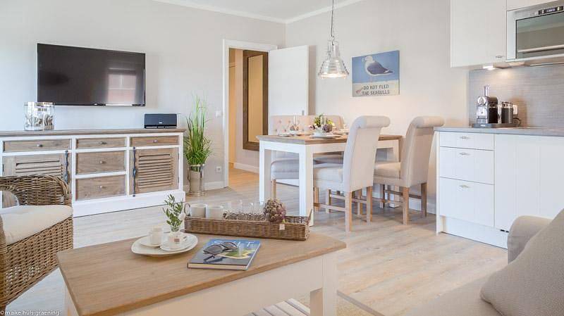 Ganze Wohnung, Seagull, moderne 2 Zimmerwohnung mit Balkon & Stellplatz in Westerland, Sylt (Gemeinde)