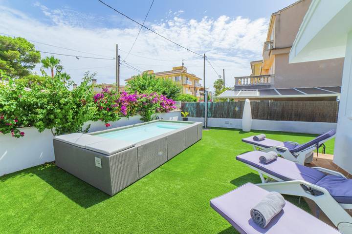 Finca mit Pool für 8 Personen, mit Garten und Terrasse in Can Picafort - 3