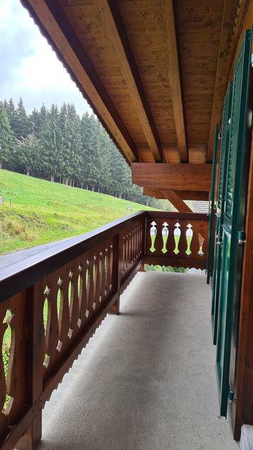 Gîte pour 8 personnes, avec terrasse dans Champoussin