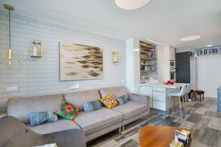 Apartamento entero, Apartamento de vacaciones 'Flat Belvedere Las Canteras Beach' con vistas al mar, terraza y Wi-Fi in Las Palmas de Gran Canaria Centre, Las Palmas de Gran Canaria