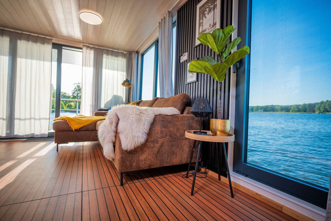 Wasserromantik auf dem Hausboot: Miami Woma D13 - Ihr schwimmendes Paradies! in Röblinsee, Fürstenberg/Havel