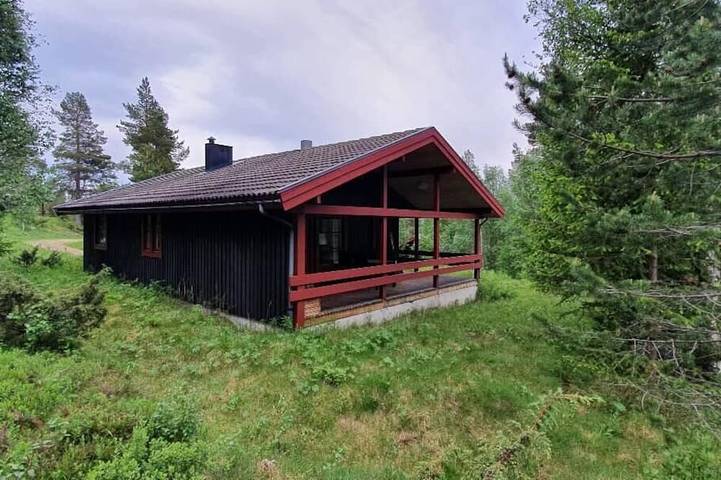 Blockhütte für 6 Personen, mit Balkon und Sauna, mit Haustier - 1