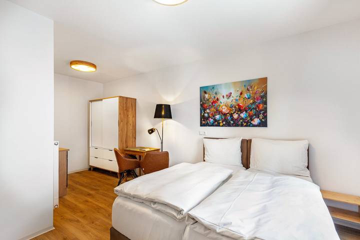 Studio für 2 Personen, mit Balkon in Radebeul - 4