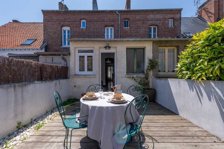 Maison de vacances pour 5 personnes, avec terrasse à Le Tréport