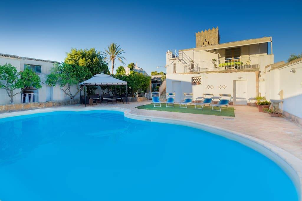 Casa Vacanza per 22 Persone in Marzara del Vallo e dintorni, Provincia di Trapani