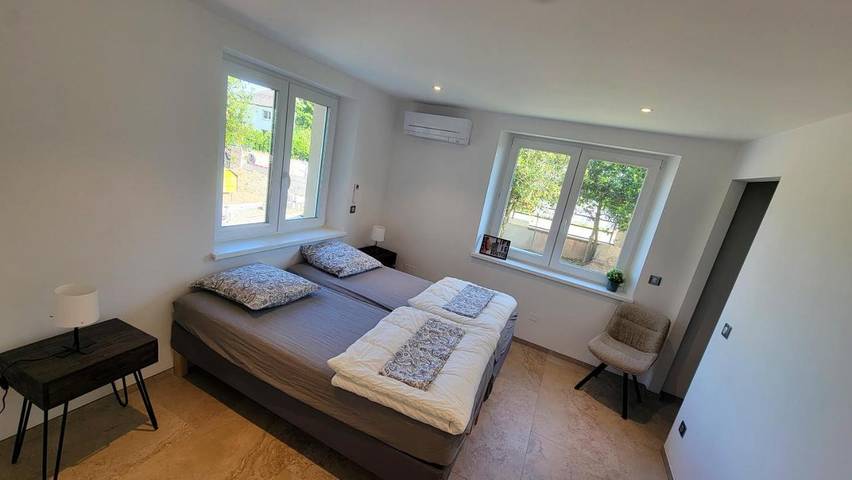 Appartement de vacances pour 8 personnes, avec jardin et vue