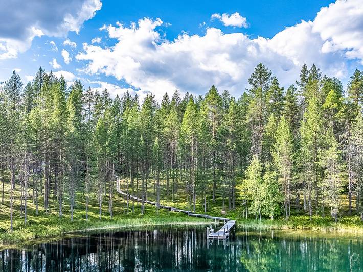 Koukunmaja in Kuusamo, Nordösterbotten