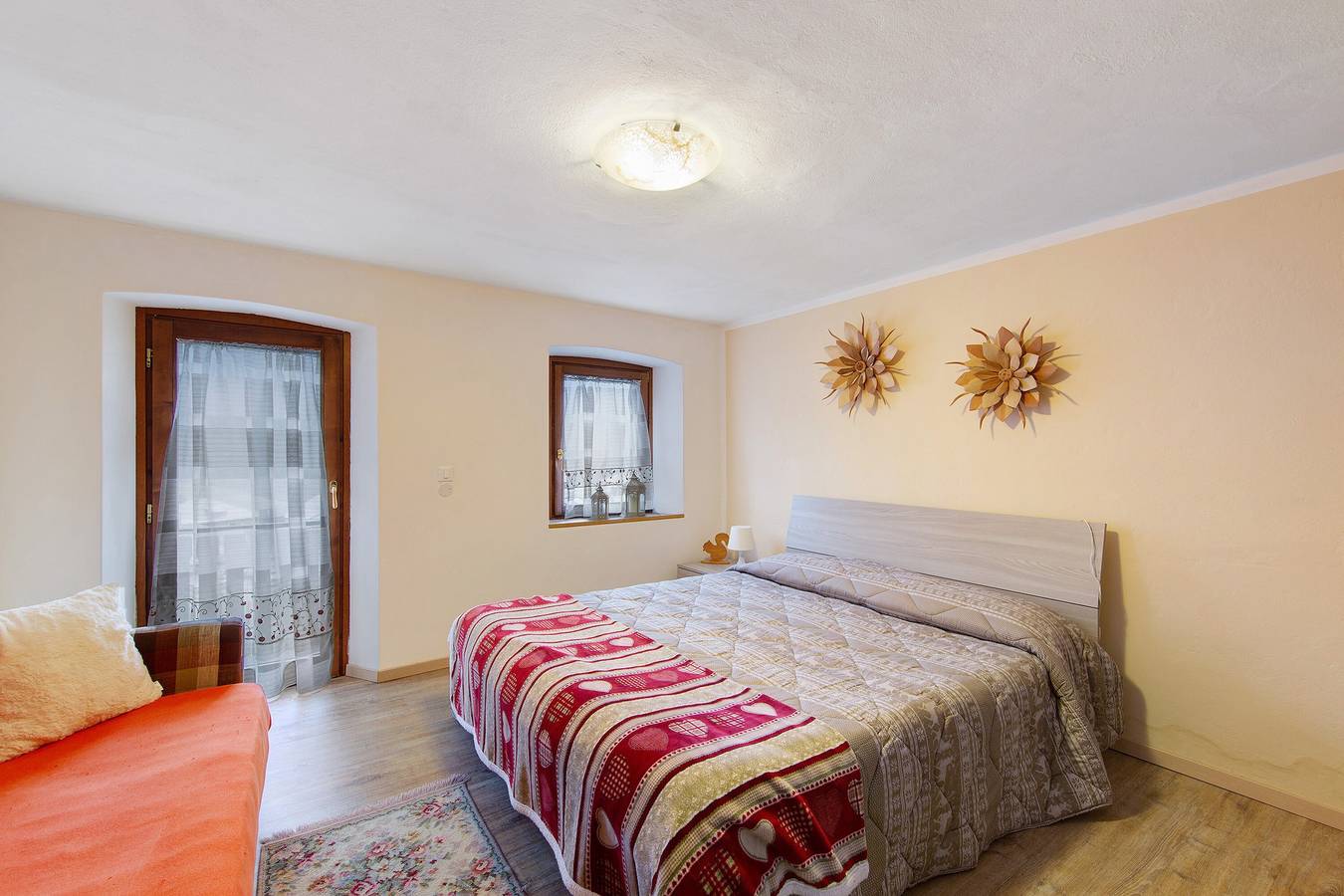 Hel lägenhet, Apartment 'La Casa Dei Cervi' with Mountain View, Balcony and Wi-Fi in Vodo di Cadore, Östra Dolomiterna