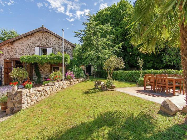 Maison de vacances pour 5 personnes, avec Terrasse ainsi que Jardin et Piscine